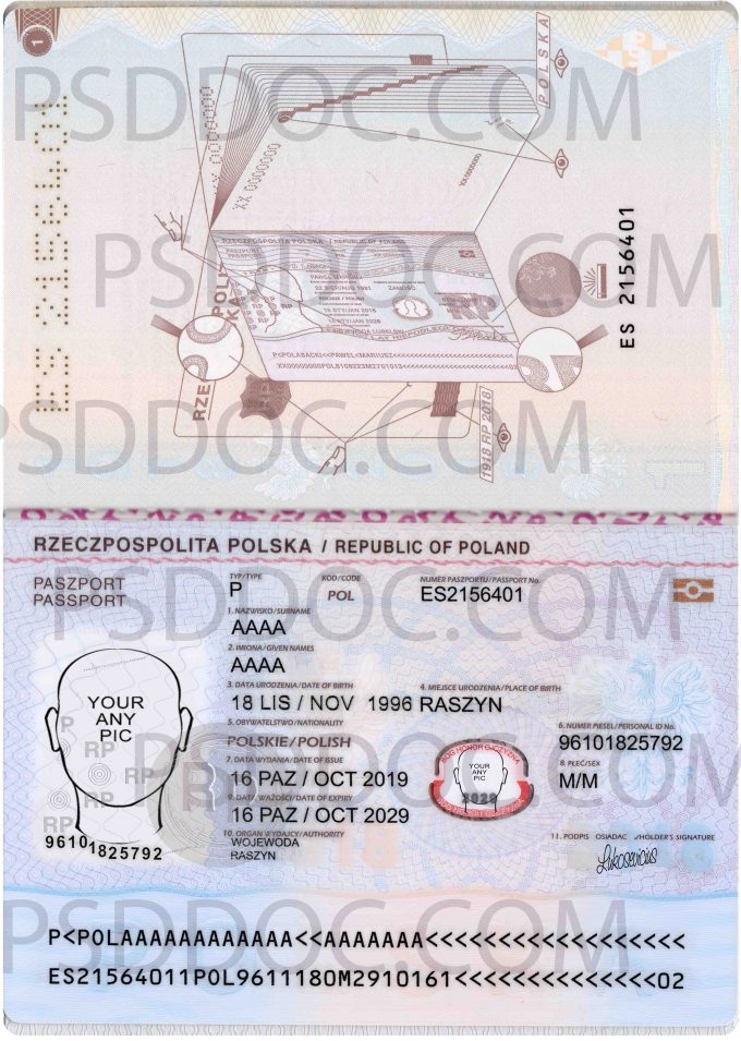 Passport PSD